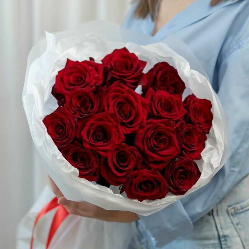 Rozi krasnie 15 sht (60sm), rozi krasnie 15 sht (60sm)