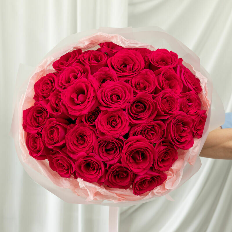 Rozi rozovie 35sht (60sm), rozi rozovie 35sht (60sm)