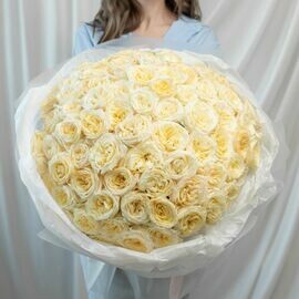 Букет пионовидных роз Candylite 101 шт 