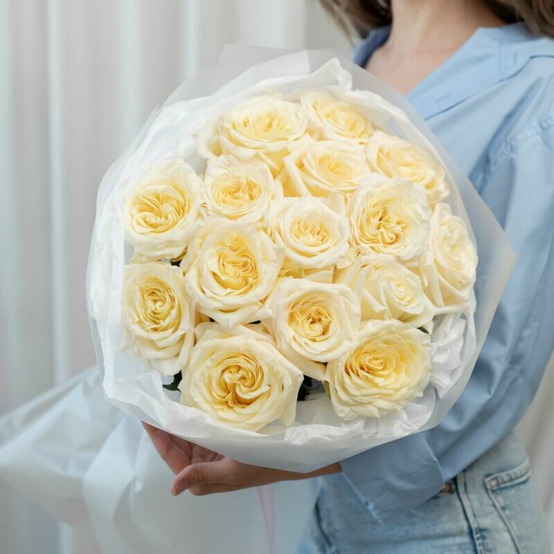 Buket pionovidnih roz Candylite 15 sht, buket pionovidnih roz candylite 15 sht