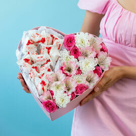 Сладкое сердце М с рафаэлло