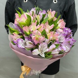 Alstroemeria in the bouquet