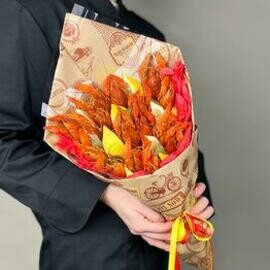 Букет из раков «Подарок папе» FW103