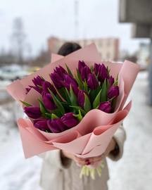 Букет с тюльпанами №7