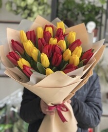 Букет из тюльпанов 