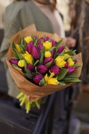 Букет из тюльпанов 