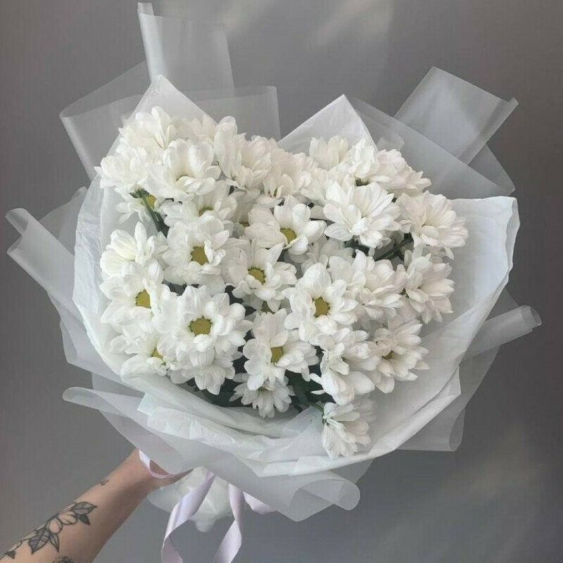 Monobuket iz kustovih hrizantem, standart