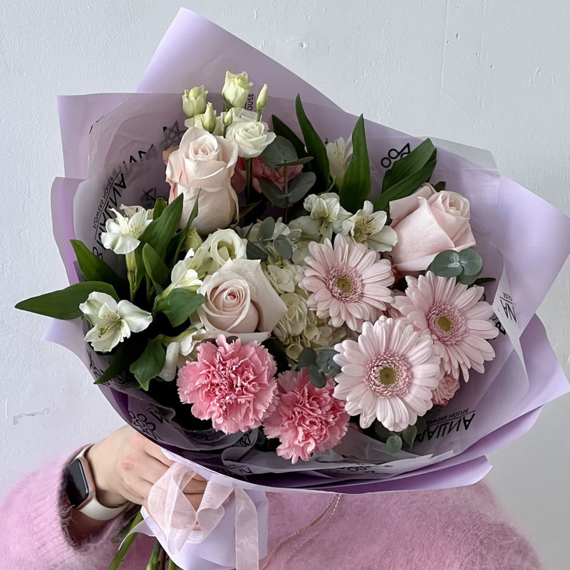 Buket "Sirenevij tuman", standart