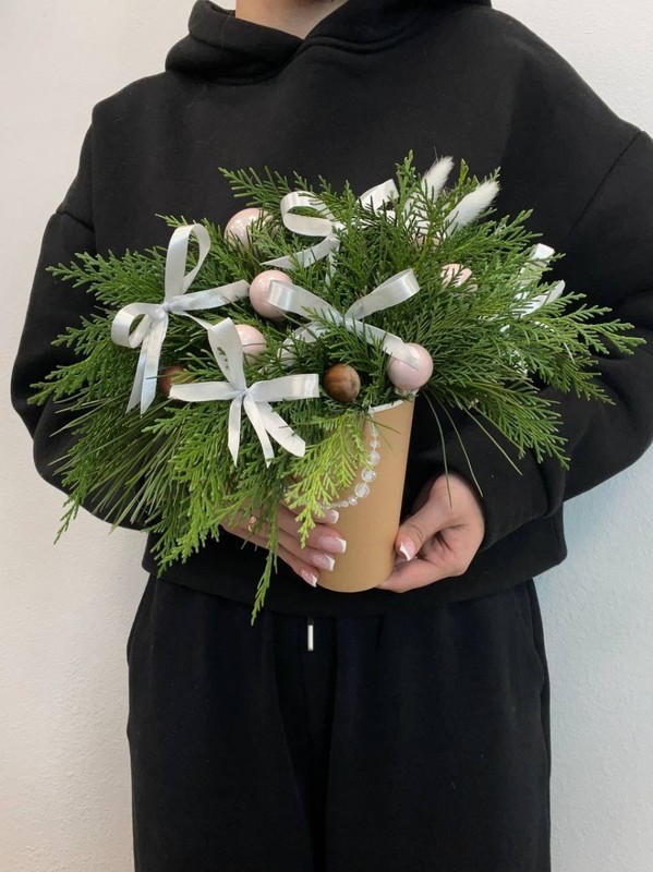 Новогодний ароматный стаканчик из Нобилиса, стандартный