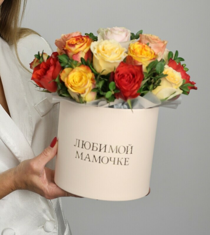 Композиция из роз «Красота», роза 17 шт.