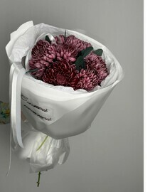 Buket iz hrizantem «Ponpon»