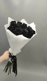 Черные розы