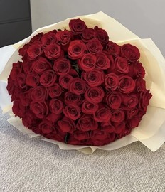 Букет из 51 красной розы 