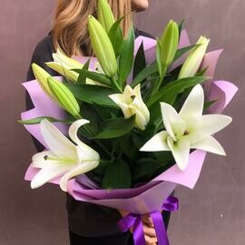 Лилии в лиловом