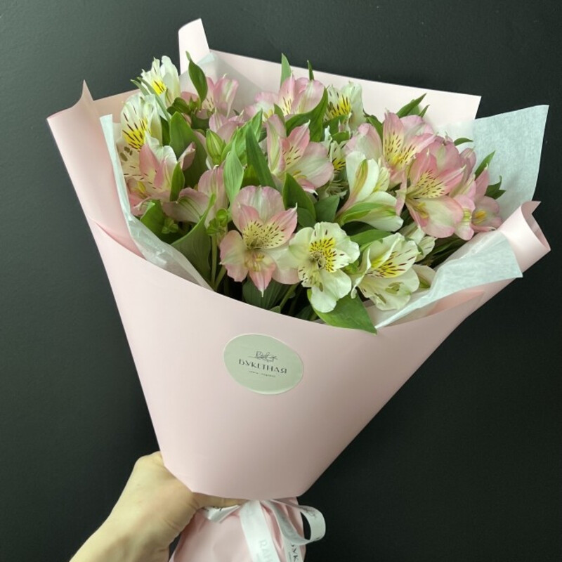 Нежность альстромерий , альстромерия