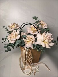 французские розы всумочке