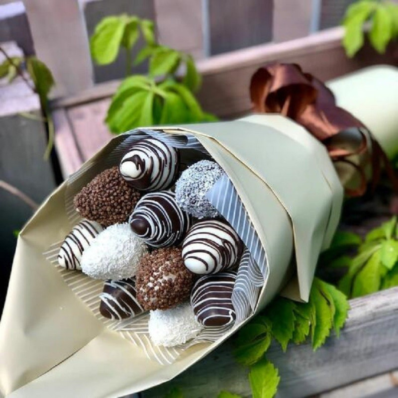 Клубника в шоколаде 250гр "Крафт", стандартный