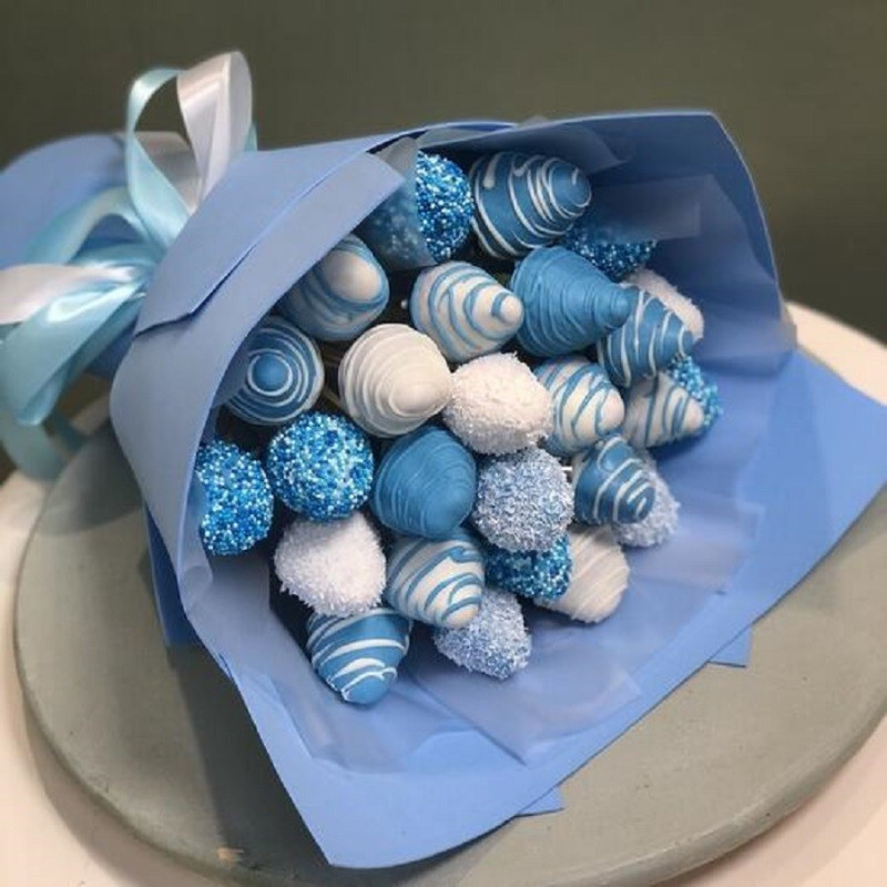 Клубника в шоколаде 700 гр "Лагуна", стандартный