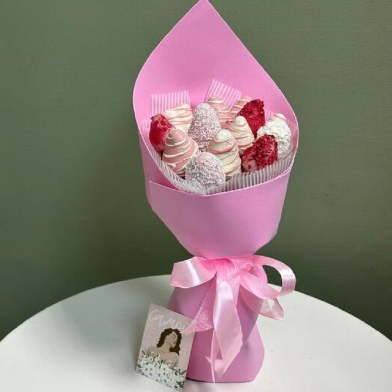 Клубника в шоколаде 250 гр "Сласть", стандартный