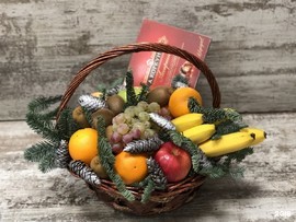 Новогодняя корзина № 22