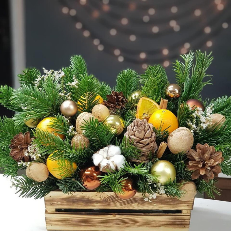 Новогодняя композиция № 16., стандартный