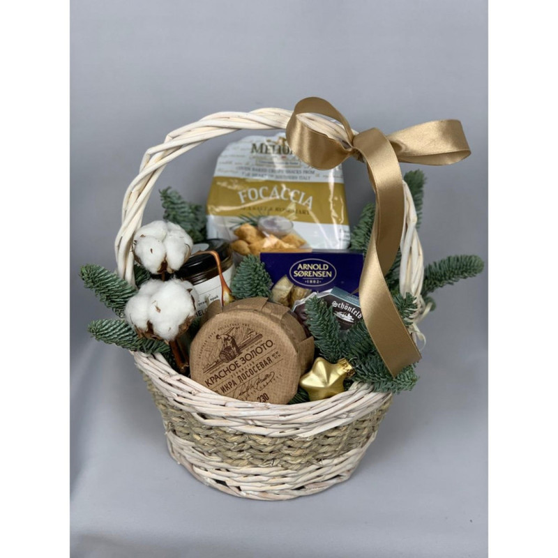 Новогодняя корзина № 19., стандартный