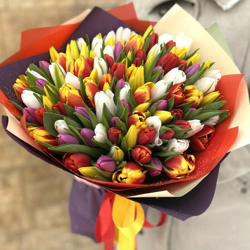 Микс тюльпанов № 5, стандартный