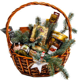 Новогодняя корзина № 14.