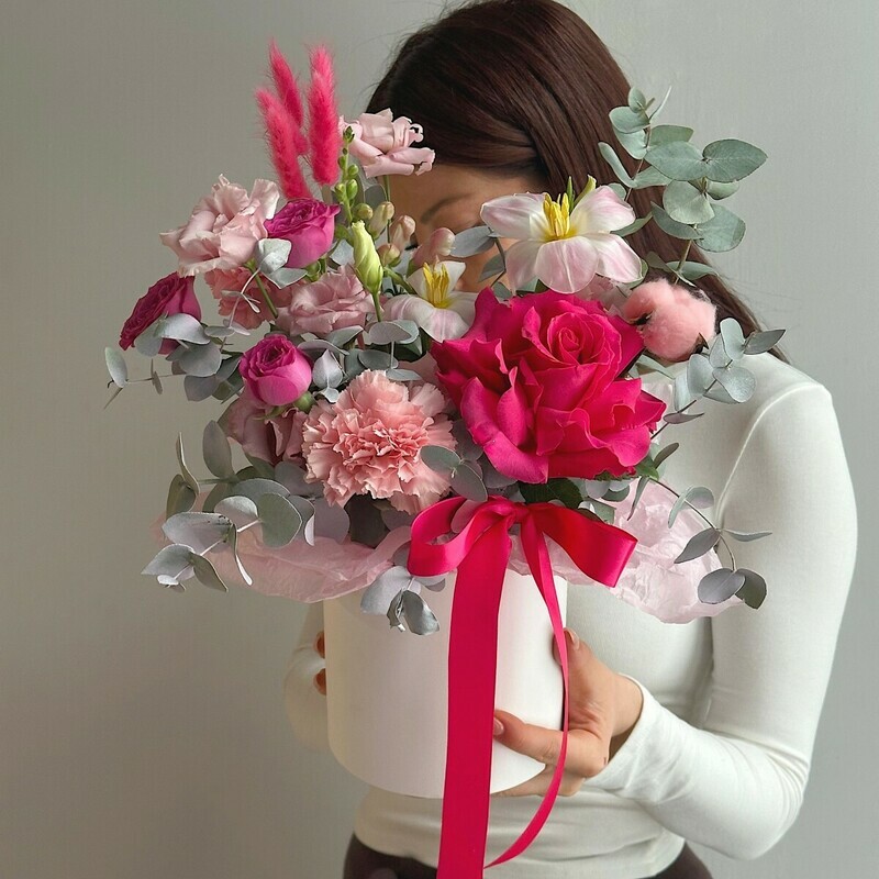 Buket v korobke «Mertcanie», standart