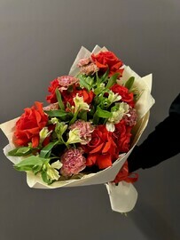 Авторский букет "Пылкая любовь"