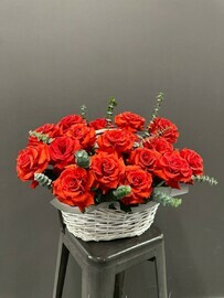 TCvetochnaya korzina "Frantcuzskij potceluj"