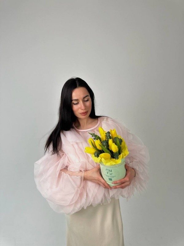 Tyul_pani v korobke «Solnechnie luchi», tyul_pani v korobke «solnechnie luchi»