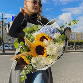 Авторский букет "Теплые воспоминания"