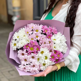 Букет с хризантемой "Нежный день"