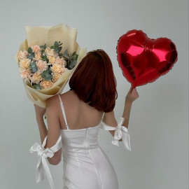 Buket s diantusami «Nezhnost_»