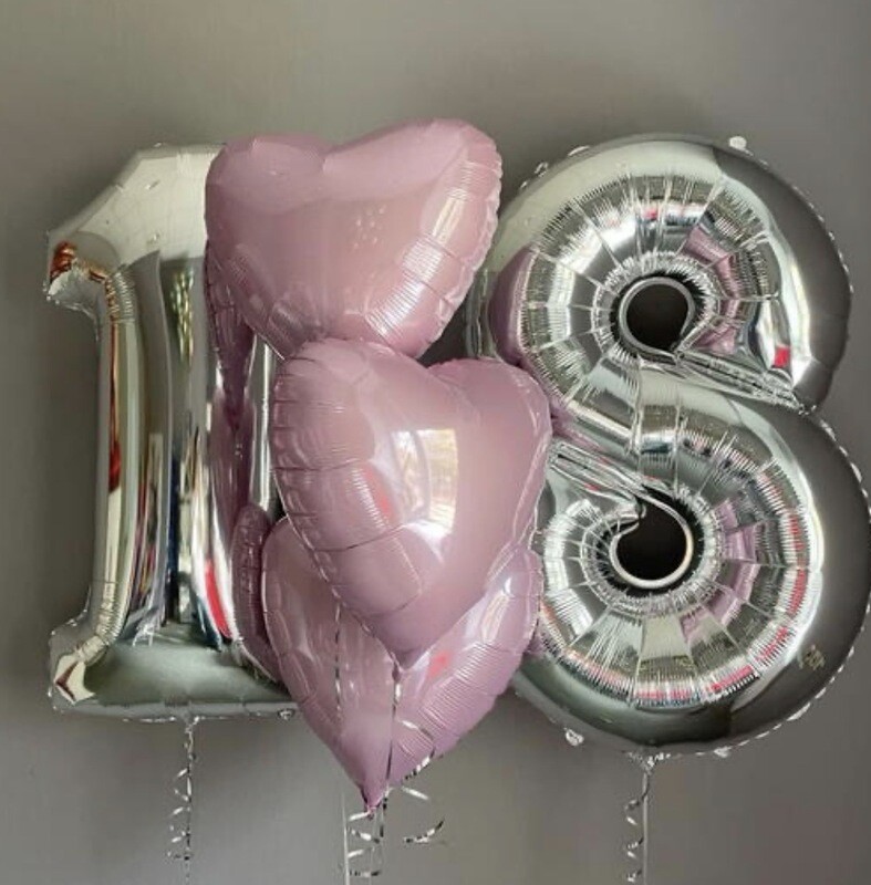 Фонтан из шаров на день рождения, стандартный