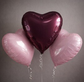 Сет из шаров-сердец