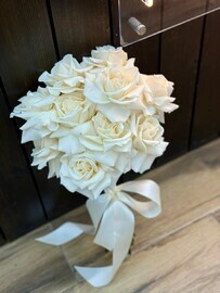 Букет невесты из французских роз