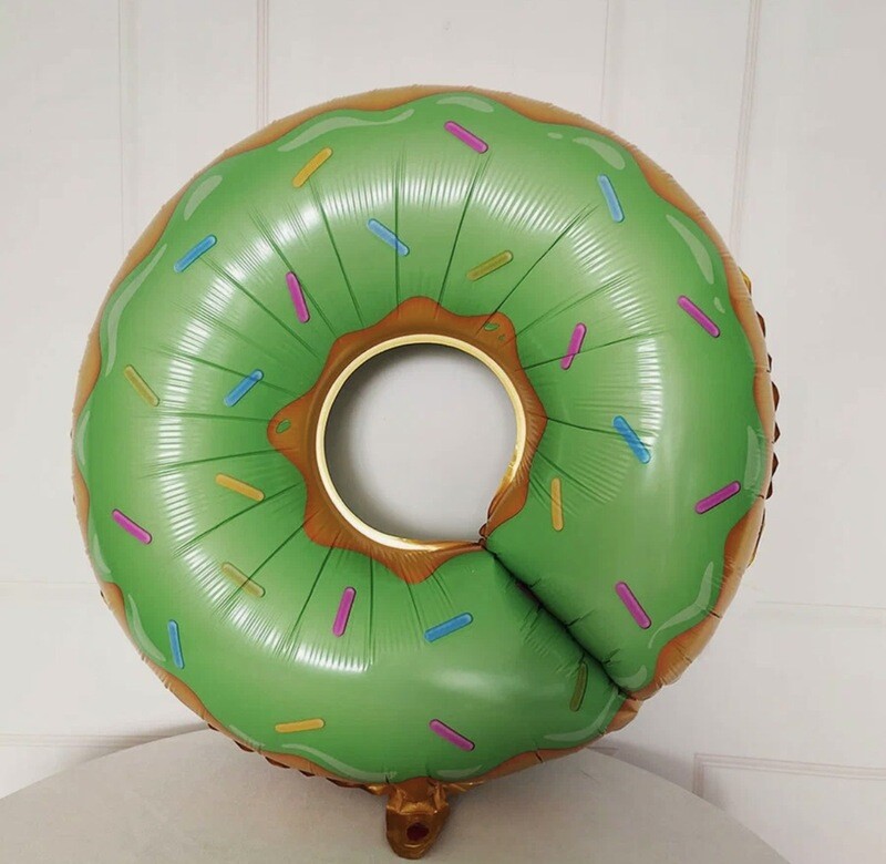 Шар фольгированный «пончик», стандартный