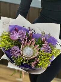 Экзотичный букет с протеей