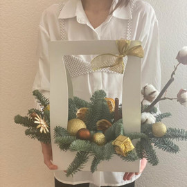 Зимняя композиция в плайм-пакете