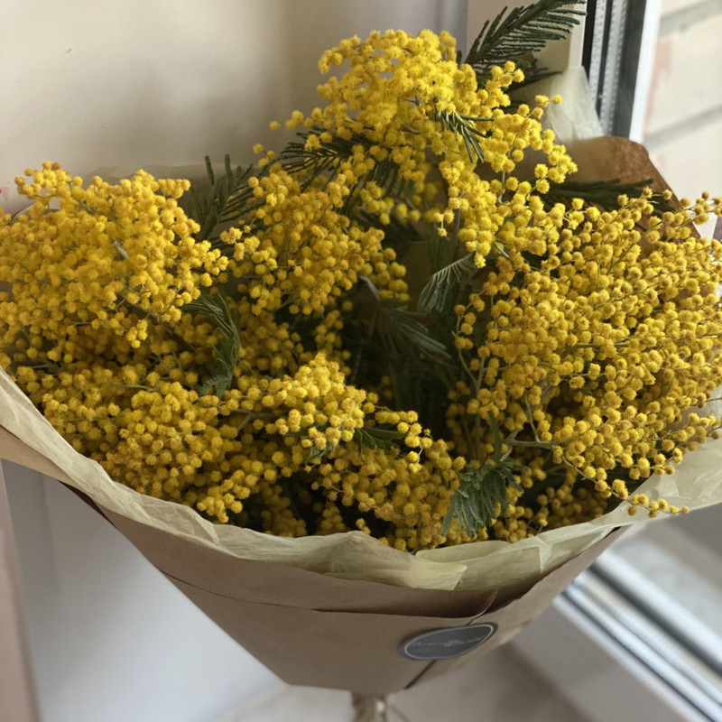 Букет из мимозы, стандартный