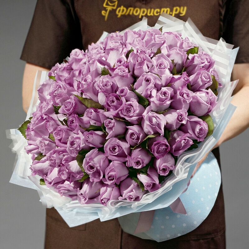 101 Лиловая Роза, 101 роза