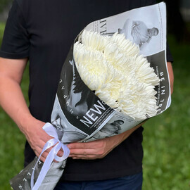 Хризантемы-Пломбир