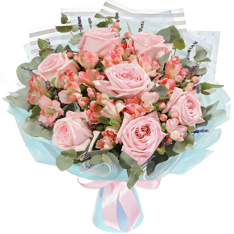 Розовый рассвет, делюкс