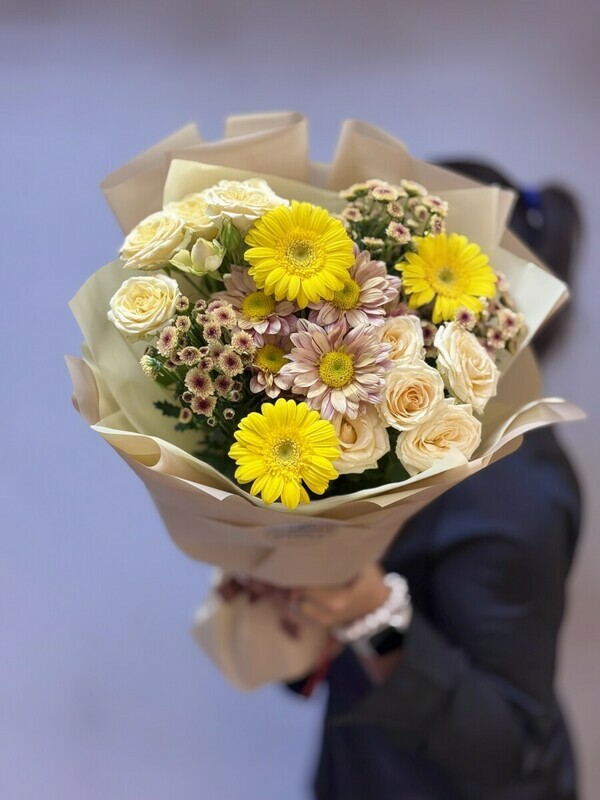 Букет в осенних тонах, стандартный