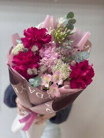 Букет с французскими розами