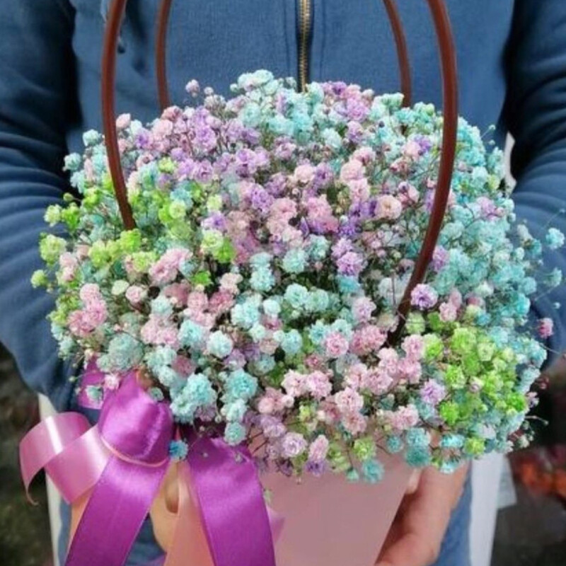 Сумочка из гипсофилы, стандартный