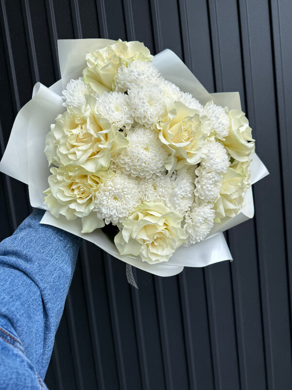 Белоснежный букет, стандартный