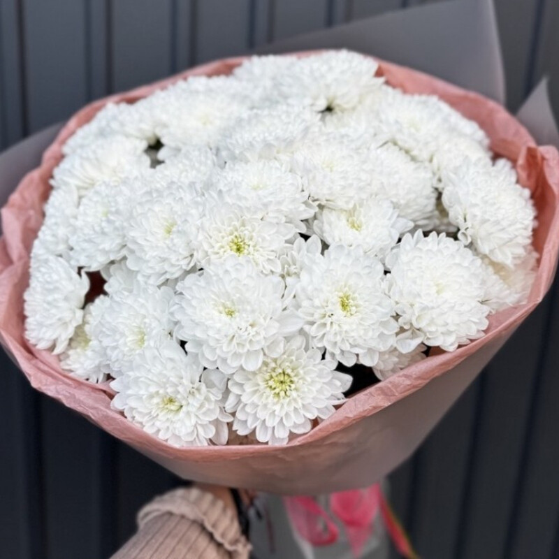 Воздушный букет хризантем, стандартный